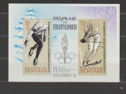 Burundi 1964 Olympic Winter Games Innsbruck S/S Imperforate/ND MNH/** - Blocchi & Foglietti