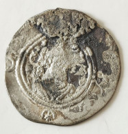 SASANIAN KINGS. Khosro II. 591-628 AD. AR Silver  Drachm  Year 5 Mint AL - Orientalische Münzen