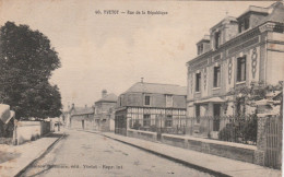 YVETOT RUE DE LA REPUBLIQUE 1918 TBE - Yvetot