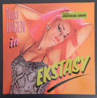 VINYL LP 33 TOURS NINA HAGEN "EKSTASY" ANNEE 1985 POCHETTE BON ETAT- TRES  BON ETAT D ECOUTE VOIR 3 SCANS - Punk