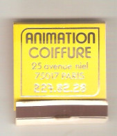 Paris XVIIe Arrondissement 25 Avenue Niel Animation Coiffure Pochette Allumettes - Matchboxes