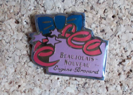 Pin's - Beaujolais Nouveau, Eugène Brocard - Beverages