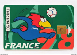 Télécarte France - Footix. Le Retourné Acrobatique (Fauté Revers Inversé) - Non Classés