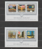Burundi 1977 25th Anniversary United Nations Postal Administration S/S MNH/** - Blocks & Sheetlets