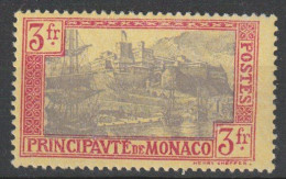 MONACO N° 101 NEUF* TTB LEGERE TRACE DE CHARNIERE / 2 SCANS - Neufs