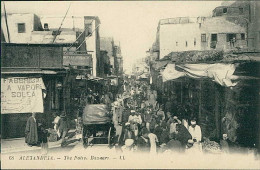 EGYPT - ALEXANDRIA / ALEXANDRIE - THE NATIVE BAZAARS - EDIT LL - 1910s (12644) - Alejandría