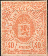 Luxemburg 1859 40 C Fake - 1859-1880 Armoiries