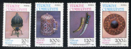 REF093 > TURQUIE < Yv N° 2498 à 2501 * *  -  MNH * * -- Turkey -- Poignard Bouclier Verre Encensoir - Unused Stamps