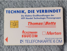 GERMANY-1215 - K 0073 - Thomas & Betts – Elektrogroßhandel - 4.000ex. - K-Series : Customers Sets