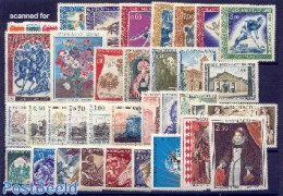 Monaco 1968 Yearset 1968, Complete, 37v, Mint NH, Various - Yearsets (by Country) - Unused Stamps