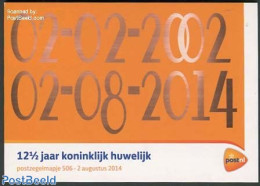 Netherlands 2014 12.5 Years Royal Marriage, Presentation Pack 506, Mint NH, History - Sport - Kings & Queens (Royalty).. - Ungebraucht