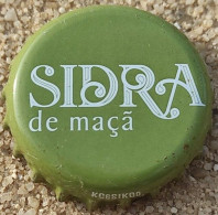 Portugal Capsule Bière Beer Crown Cap Sidra De Maça Cidre De Pomme SU - Andere & Zonder Classificatie