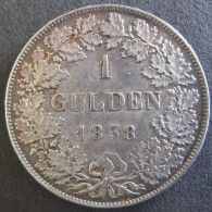 Allemagne. Wurtemberg 1 Gulden 1838 Wilhelm I , En Argent , KM# 574 - Taler En Doppeltaler