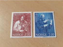 TIMBRES   NORVEGE   EUROPA   1985   N  880  /  881   NEUFS   LUXE** - 1985