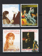 2007 SAN MARINO SET MNH ** 2130/2133 Gina Lollobrigida - Unused Stamps