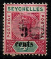 SEYCHELLES 1893 O - Seychelles (...-1976)