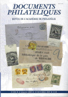 ACADEMIE DE PHILATELIE DOCUMENTS PHILATELIQUES N° 202 + Sommaire - Autres & Non Classés