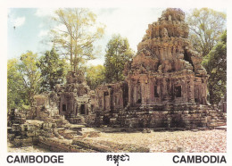 CAMBODGE. SIEM REAP " CHAU SAY TEVODA ". . + TEXTE + TIMBRE - Cambodge