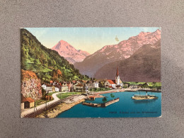 Fluelen Und Der Bristenstock Carte Postale Postcard - Flüelen