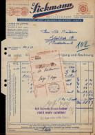 Alte Rechnung 1939 Fleischwaren Siekmann Lage Lippe   (24076 - 1900 – 1949
