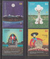 2015 Argentina Festivals Chocolate Music Complete Set Of 4  MNH - Ongebruikt