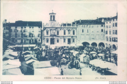 U321 Cartolina Udine Citta' Piazza Del Mercato Nuovo - Udine
