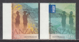 2015 Australia ANZAC Day Military Complete Set Of 2 MNH @ BELOW FACE VALUE - Nuevos