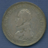 Preußen Taler 1818 A, Friedrich Wilhelm III. J 37 Sehr Schön (m6450) - Taler En Doppeltaler