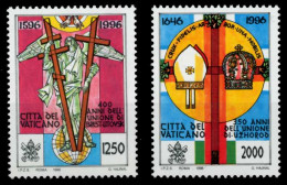 VATIKAN 1996 Nr 1172-1173 Postfrisch S015F42 - Ungebraucht