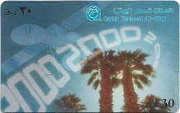 Qatar - Q-Tel - Autelca - Palm Trees, 2000, 30QR, Used - Qatar