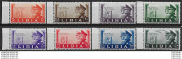 1941 Libia Asse 8v. MNH Sass. N. 171/177+A - Other & Unclassified