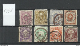 JAPAN Nippon 1888 Michel 60 - 67 O - Oblitérés