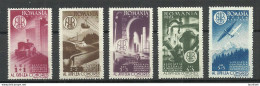 ROMANIA Rumänien 1947 Michel 1078 - 1081 * - Neufs
