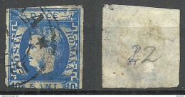 ROMANIA Rumänien 1869 Michel 22 O - 1858-1880 Moldavie & Principauté
