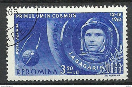 Romania 1961 Michel 1963 Juri Gagarin Kosmonautik Space Weltraum O - Europe