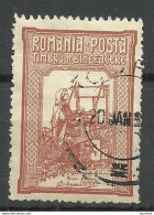 ROMANIA Rumänien 1906 Michel 165 D (right Side Perforated 13 1/2) O - Oblitérés