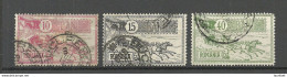 ROMANIA Rumänien 1903 Michel 149 - 150 & 152 O - Oblitérés