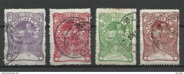 ROMANIA Rumänien 1906 Michel 161 - 164 O - Neufs