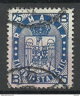 ROMANIA ROMANA Tax Revenue Timbru Statistic Statistisches Gebühr Taxe 25 Bani O - Revenue Stamps