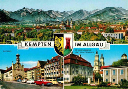 72751912 Kempten Allgaeu Rathaus Lorenzkirche Zumsteinhaus Kempten (Allgaeu) - Kempten