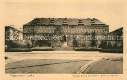 72747943 Gotha Thueringen Residenzstadt Herzogliches Schloss Mit Denkmal Ernst D - Gotha