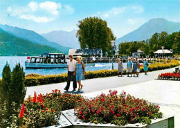 72745946 Bad Wiessee Kuranlagen Mit Wallberg Promenade Boot Bad Wiessee - Bad Wiessee