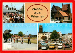 72742950 Wismar Mecklenburg Hafen Wassertor Schwimmhalle Markt Wismar - Wismar