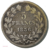 Louis Philippe Ier- 5 Francs 1836 ROUEN, Lartdesgents - Altri & Non Classificati