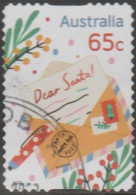 AUSTRALIA - DIE-CUT-USED 2023 65c Secular Christmas - Letter To Santa - Oblitérés
