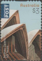AUSTRALIA - DIE-CUT-USED 2023 $3.00 Fifty Years Sydney Opera House, International - Oblitérés