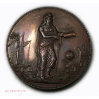 Médaille Congrès Scientifique De France Marseille 1846 Par ROUX. INF - Professionnels / De Société