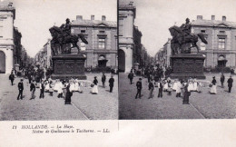 Nederland -LA HAYE - Statue De Guillaume Le Taciturne - DEN HAAG - Standbeeld Van Willem De Zwijger  -  Stereoscopique - Den Haag ('s-Gravenhage)