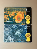 Mint USA UNITED STATES America STS Prepaid Telecard Phonecard, 1st Place & 2nd Place, Set Of 2 Mint Cards - Other & Unclassified