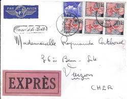 MARIANNE A LA NEF N° 1216x5/1011B S/L.EXPRES DE BONE(ALGERIE)/1960 - 1959-1960 Maríanne à La Nef